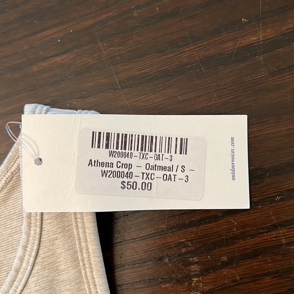 Outdoor Voices Athena Crop Bra NWT - Picture 2 of 3